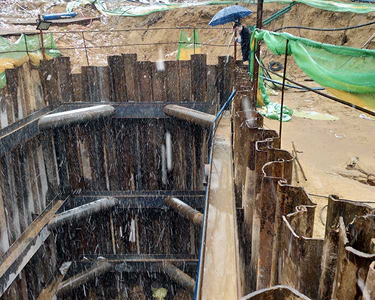 广源通达公司：钢板桩施工工艺流程？